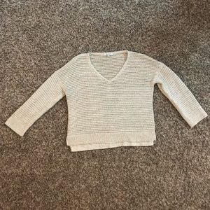 Madewell knit cotton sweater
